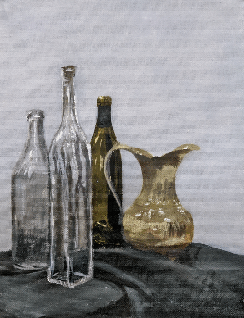 2022 Fall “Muted Still Life” Oils on Canvas page