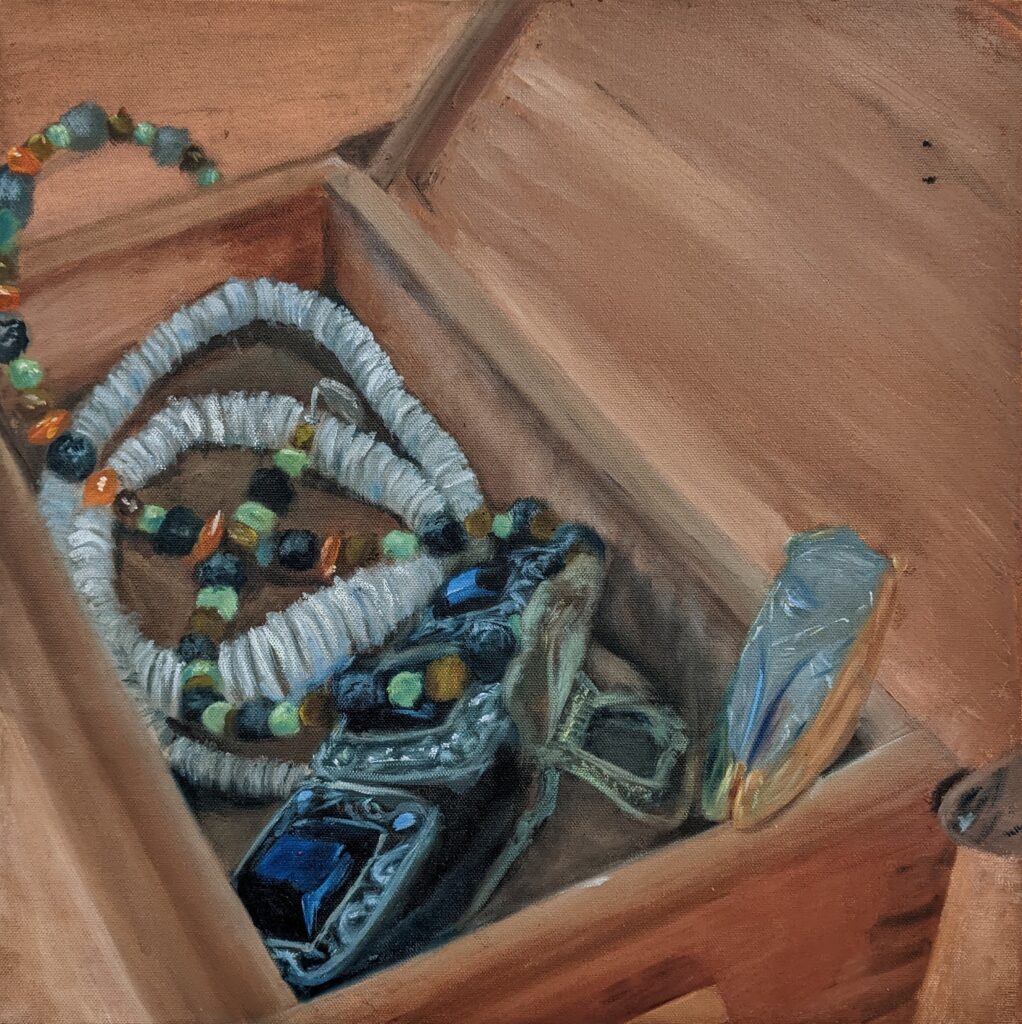 2022 Fall (What’s Inside Jewelry Box) Oil on Canvas