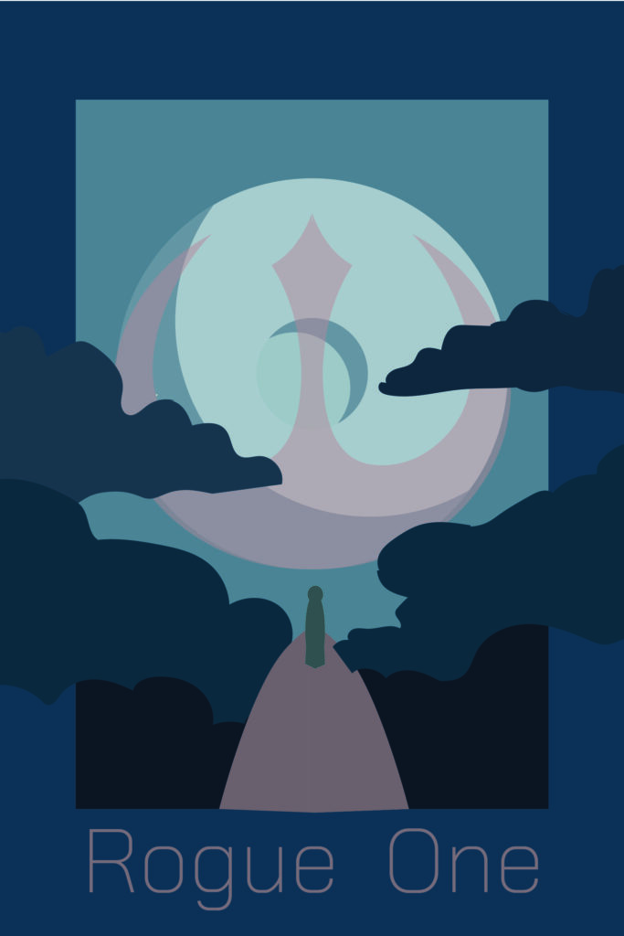 2023 Fall (Rogue one poster) Adobe Illustrator