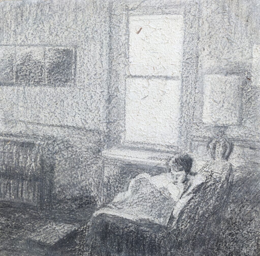 2023 Spring “Memory” Vine Charcoal on Paper