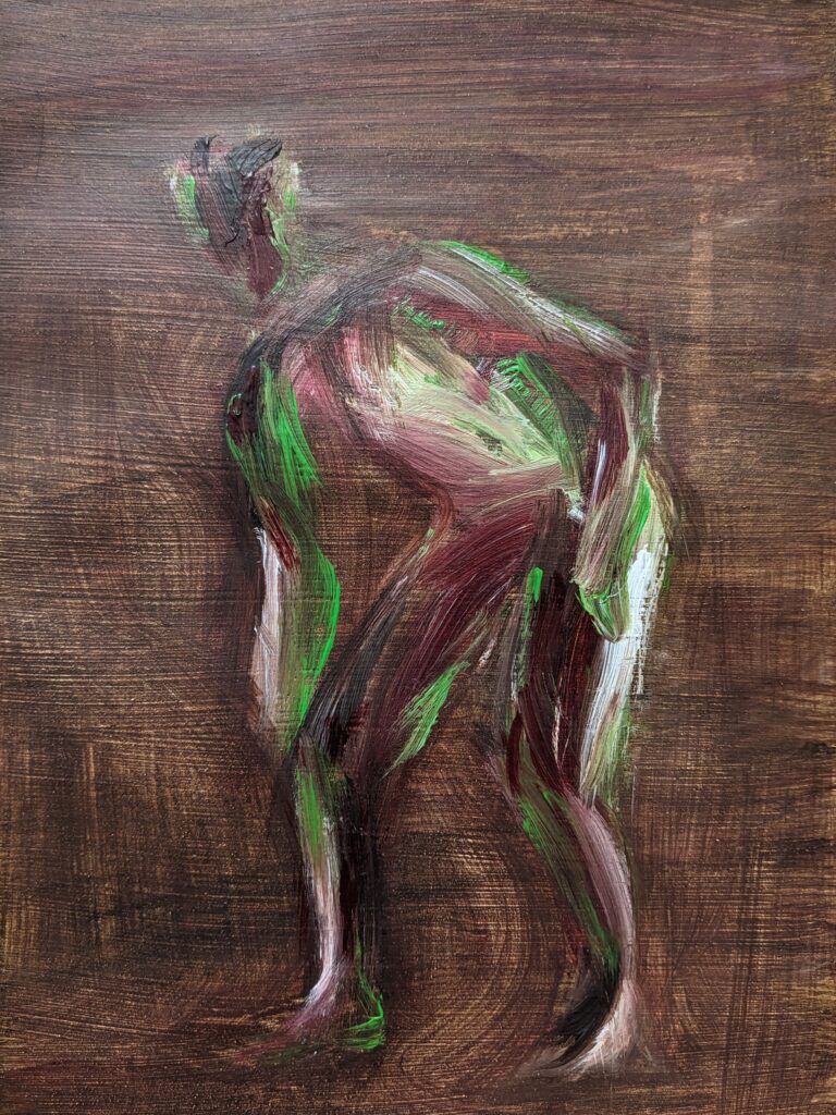 2024 Spring “Gesture Painting” Acrylic on Paper