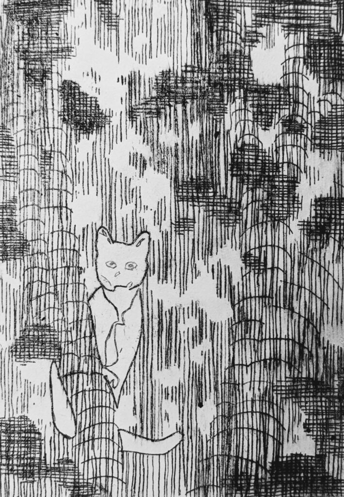 2024 Spring “Skippy Etching 1/5” Ink on Paper